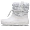 Crocs (WMNS) クラシック ネオ パフ リュクス ブーツ “ホワイトグレー” 207312-1CR
