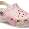 Crocs (WMNS) クラシック プラットフォーム スネークプリント クロッグ “ピンク” 207328-2Y3