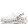 Crocs (WMNS) クラシック プラットフォーム アメリカーナ ペイズリー クロッグ “ホワイト” 207337-94S