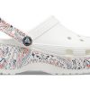Crocs (WMNS) クラシック プラットフォーム アメリカーナ ペイズリー クロッグ “ホワイト” 207337-94S