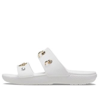 Crocs (WMNS) ソフトソール コージー アウトドア フラットヒール スポーツスリッパ ホワイト 207387-103