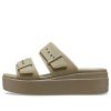 Crocs (WMNS) ブルックリン ロー ウェッジサンダル “ベージュ” 207431-260