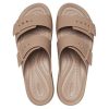 Crocs (WMNS) ブルックリン サンダル ローウェッジ “ラテ” 207431-2Q9