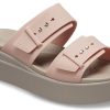 Crocs (WMNS) ペールブラッシュ ブルックリン サンダル “ブラウンベージュ” 207431-6RL