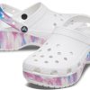 Crocs (WMNS) クラシック プラットフォーム ドリーム クロッグ “ホワイトパープル” 207580-94S