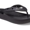 Crocs (WMNS) クラシック プラットフォーム フリップ “ブラック” 207714-001