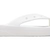Crocs (WMNS) クラシック プラットフォーム フリップフロップ “ホワイト” 207714-100