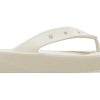 Crocs (WMNS) クラシック プラットフォーム フリップ (ベージュ) 207714-2Y2