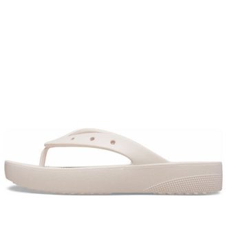 Crocs (WMNS) クラシック プラットフォーム フリップ “ホワイト” 207714-6UR