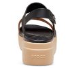 Crocs (WMNS) ブルックリン トルト ロー ウェッジ “ブラックブラウン” 207864-0C4