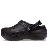 Crocs (WMNS) クラシック プラットフォーム ライニング クロッグ “ブラック” 207938-001