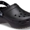 Crocs (WMNS) クラシック プラットフォーム ライニング クロッグ “ブラック” 207938-001
