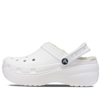 Crocs (WMNS) クラシック プラットフォーム ライニング クロッグ “ホワイト” 207938-100