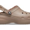 Crocs (WMNS) クラシック プラットフォーム ライニング クロッグ “マッシュルーム” 207938-195