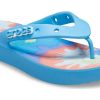 Crocs (WMNS) クラシック プラットフォーム タイダイ “オキシジェン マルチ” 208043-4KT