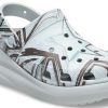 Crocs (WMNS) クラシック クラッシュ ディスコ クロッグ “クリアブルー” 208121-0ZT