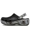 Crocs (WMNS) クラシック クラッシュ ディスコ クロッグ “ブラック” 208123-0C4
