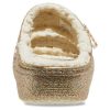 Crocs (WMNS) クラシック コジー グリッター サンダル “マルチゴールド” 208124-93S
