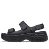 Crocs (WMNS) スカイライン サンダル “ブラック” 208183-001