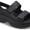 Crocs (WMNS) スカイライン サンダル “ブラック” 208183-001