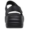 Crocs (WMNS) スカイライン サンダル “ブラック” 208183-001