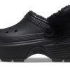 Crocs (WMNS) ストンプ ライニング クロッグ “ブラック” 208546-001