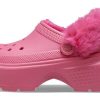 Crocs (WMNS) ストンプ ライニング クロッグ “ハイパーピンク” 208546-6VZ