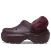 Crocs (WMNS) ストンプ ライニング クロッグ “ダークチェリー” 208546-6WD