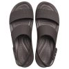 Crocs (WMNS) ブルックリン クロコ ロー エスプレッソ サンダル “ブラウン” 208585-206