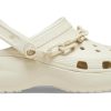 Crocs (WMNS) クラシック プラットフォーム チェーン クロッグ “ボーン” 209022-2Y2