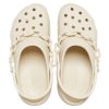 Crocs (WMNS) クラシック プラットフォーム チェーン クロッグ “ボーン” 209022-2Y2
