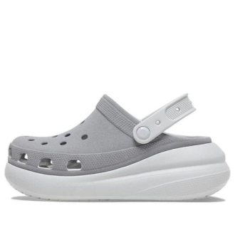 Crocs (WMNS) クラッシュ リフレクティブ クロッグ “グレーホワイト” 209209-1LP