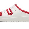 Crocs (WMNS) クラシック コジー ホリデー セーター サンダル “ホワイト レッド” 209227-90H