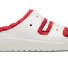 Crocs (WMNS) クラシック コジー ホリデー セーター サンダル “ホワイト レッド” 209227-90H