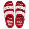 Crocs (WMNS) クラシック コジー ホリデー セーター サンダル “ホワイト レッド” 209227-90H