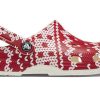 Crocs (WMNS) クラシック ホリデー セーター グラフィック “レッド ホワイト” 209237-90H
