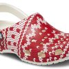 Crocs (WMNS) クラシック ホリデー セーター グラフィック “レッド ホワイト” 209237-90H