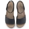 Crocs (WMNS) ブルックリン アンクルストラップ ウェッジサンダル “ブラックベージュ” 209406-07H