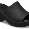 Crocs (WMNS) ブルックリン スライドヒール “ブラック” 209408-060