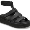 Crocs (WMNS) ブルックリン リュクス グラディエーター サンダル “ブラック” 209557-060