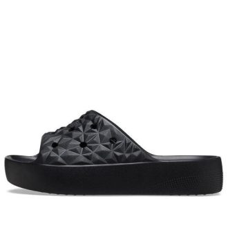 Crocs (WMNS) クラシック プラットフォーム スライド “ブラック” 209564-001