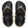 Crocs (WMNS) クラシック ティアラ クロッグ “ブラック ゴールド” 209684-001