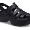 Crocs (WMNS) ストンプ フィッシャーマン サンダル “ブラック” 209938-001