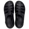 Crocs (WMNS) ストンプ フィッシャーマン サンダル “ブラック” 209938-001