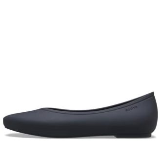 Crocs (WMNS) ブルックリン ポインテッド フラットシューズ “ブラック” 210169-4LH