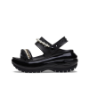 Crocs (WMNS) メガクラッシュ パール ラッフル サンダル “ブラック” 210179