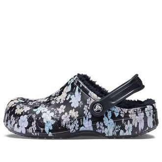 Crocs (WMNS) Baya ライニング クロッグ “ブラックホワイト” 205975-0CV