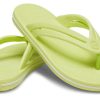 Crocs (WMNS) Crocband Flip “ライトグリーン” 206100-3U4