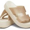 Crocs (WMNS) ゲッタウェイ プラットフォーム Hストラップ サンダル “ホワイトブラウン” 209667-160
