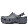 Crocs (WMNS) クラシック プラットフォーム グリッター II クロッグ “ブラック” 207770-001